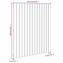 VidaXL 824933 headboard/footboard