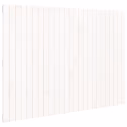 VidaXL 824949, White, Pinewood, 1595 mm, 110 cm, 30 mm