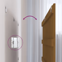 VidaXL 824961 headboard/footboard Brown - Additional view 6