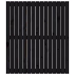 VidaXL 824972 headboard/footboard Black - Additional view 4