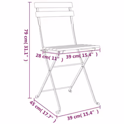 VidaXL 319972 outdoor furniture set - Additional view 8