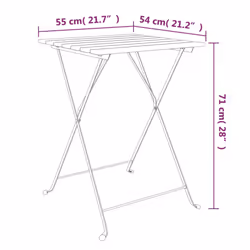 VidaXL 319972 outdoor furniture set - Additional view 9