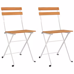 VidaXL 319974, Terrace, Acacia wood, Steel, 110 kg, 390 mm, 450 mm, 790 mm