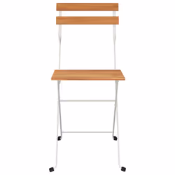 VidaXL 319975 outdoor chair Terrace Acacia wood, Steel - Additional view 4