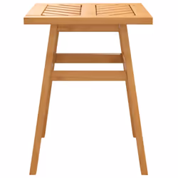 vidaXL Side Table 45x45x60 cm Solid Wood Acacia Outdoor Wooden Garden Table - Additional view 2
