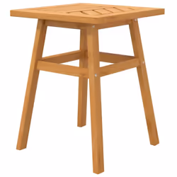 vidaXL Side Table 45x45x60 cm Solid Wood Acacia Outdoor Wooden Garden Table - Additional view 4