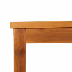 vidaXL Garden Bench Outdoor Bench Seat Wooden Bench Patio Solid Wood Acacia - 110 x 35 x 45 cm - Additional view 5