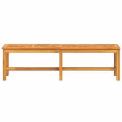 vidaXL Garden Bench Outdoor Bench Seat Wooden Bench Patio Solid Wood Acacia - 150 x 35 x 45 cm