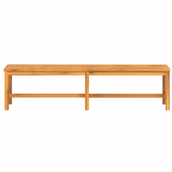 vidaXL Garden Bench Outdoor Bench Seat Wooden Bench Patio Solid Wood Acacia - 180 x 35 x 45 cm