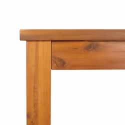 ) vidaXL Garden Dining Table Coffee Table Outdoor Dining Table Solid Wood Acacia - 90 x 90 x 74 cm (W x D x H - Additional view 5