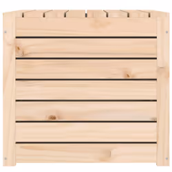 vidaXL Garden Box Set Patio Wooden Outdoor Storage Box 3 Piece Solid Wood Pine - brown, 101 x 50.5 x 46.5 cm - Additional view 6