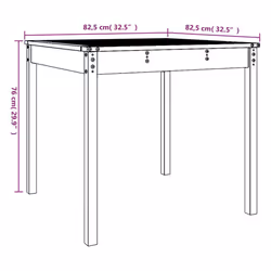 VidaXL 823963 outdoor table - Additional view 8