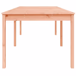 vidaXL Garden Table Patio Table Wooden Dining Coffee Table Solid Wood Douglas - natural douglas, 203.5 x 100 x 76 cm - Additional view 5