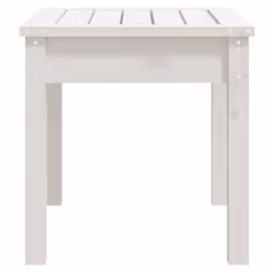 vidaXL Garden Bench Outdoor Picnic Bench Camping Wooden Bench Solid Wood Pine - white pine, 50 x 44 x 45 cm - Additional view 4