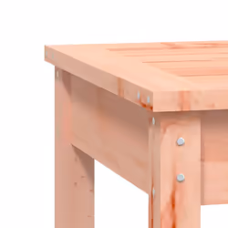 vidaXL Garden Bench Outdoor Picnic Bench Camping Wooden Bench Solid Wood Pine - natural douglas, 80 x 44 x 45 cm - Additional view 5