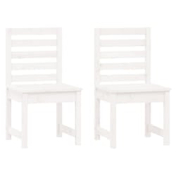 VidaXL 824026 outdoor chair Terrace Pinewood White