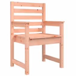 vidaXL Garden Chairs Outdoor Chair Wooden Chair Seating Patio 2 pcs Pinewood - natural douglas, 60 x 48 x 91 cm - Additional view 4