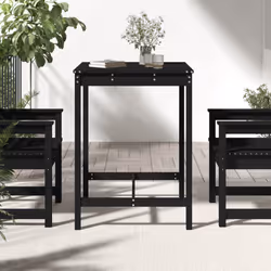 VidaXL 824085 outdoor table Black