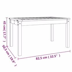 VidaXL 824113 outdoor table - Additional view 8