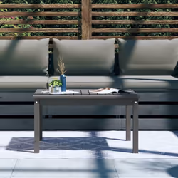 vidaXL Garden Table Outdoor Table Patio Wooden Dining Table Solid Wood Pine - grey pine, 82.5 x 50.5 x 45 cm
