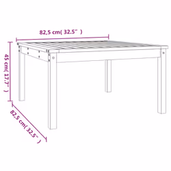 VidaXL 824121 outdoor table - Additional view 8