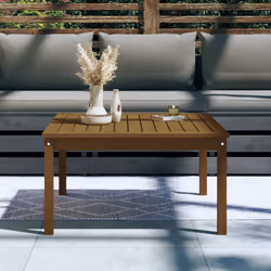 VidaXL 824123 outdoor table Brown
