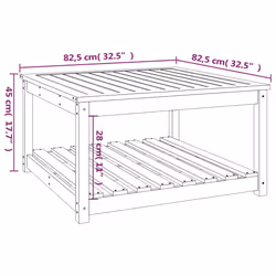 VidaXL 824146 outdoor table - Additional view 8