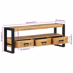VidaXL 351669 TV cabinet/entertainment centre - Additional view 7