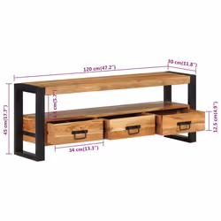 VidaXL 351670 TV cabinet/entertainment centre - Additional view 7