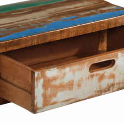 vidaXL Solid Acacia Wood TV Stand Living Room Sideboard TV Unit Side Cabinet - solid reclaimed wood - Additional view 6