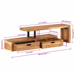 VidaXL 351780 TV cabinet/entertainment centre - Additional view 8