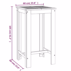 VidaXL 319700 outdoor table - Additional view 6