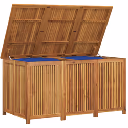 vidaXL Garden Storage Box Outdoor Storage Box Blanket Box Solid Wood Acacia