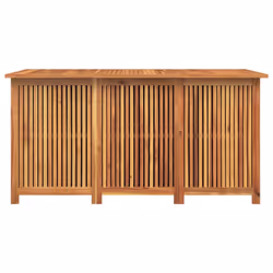 vidaXL Garden Storage Box Outdoor Storage Box Blanket Box Solid Wood Acacia - Additional view 4
