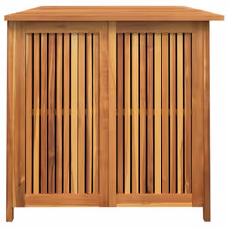 vidaXL Garden Storage Box Outdoor Storage Bench Blanket Box Solid Wood Acacia - Additional view 4