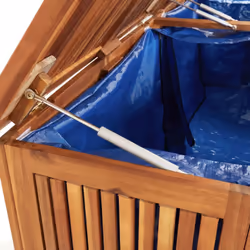 vidaXL Garden Storage Box 200x80x75 cm Solid Wood Acacia Outdoor Shed Chest - Additional view 5