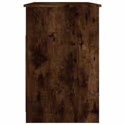 vidaXL Desk with Drawers Engineered Wood Standing Desk Furniture Multi Colours - smoked oak - Additional view 7