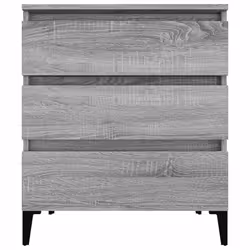 vidaXL Sideboard Side Cabinet Organiser Cupboard Highboard Engineered Wood - grey sonoma - Additional view 4
