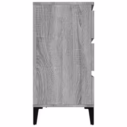 vidaXL Sideboard Side Cabinet Organiser Cupboard Highboard Engineered Wood - grey sonoma - Additional view 5