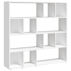 vidaXL Book Cabinet/Room Divider Bookshelf Storage Rack Bookcase Multi Colours - white