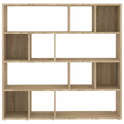 vidaXL Book Cabinet/Room Divider Bookshelf Storage Rack Bookcase Multi Colours - sonoma oak - Additional view 4