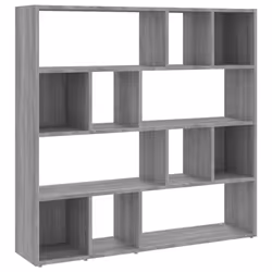 vidaXL Book Cabinet/Room Divider Bookshelf Storage Rack Bookcase Multi Colours - grey sonoma