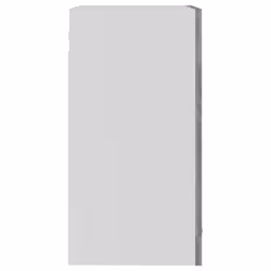 vidaXL Kitchen Cabinet Home Storage Shelf Organiser Cupboard Engineered Wood - grey sonoma, hanging glass cabinet 40 cm - Additional view 6