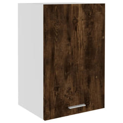 vidaXL Kitchen Cabinet Home Storage Shelf Organiser Cupboard Engineered Wood - smoked oak, hanging cabinet 40 cm