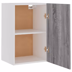 vidaXL Kitchen Cabinet Home Storage Shelf Organiser Cupboard Engineered Wood - grey sonoma, hanging cabinet 40 cm - Additional view 5