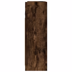 vidaXL Bathroom Mirror Cabinet Storage Cupboard Side Cabinet Engineered Wood - smoked oak - Additional view 7