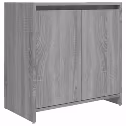 vidaXL Bathroom Cabinet Engineered Wood Organiser Storage Shelf Multi Colours - grey sonoma - Additional view 3