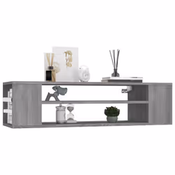 vidaXL Hanging TV Cabinet Entertainment Centre Wall TV Unit Engineered Wood - grey sonoma