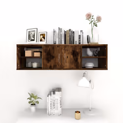 VidaXL 826363 shelve Wood Oak, Brown