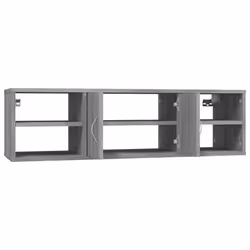 VidaXL 826364 shelve Wood Grey - Additional view 6